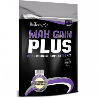 Гейнер BioTech Max Gain Plus Bag 1000 гр