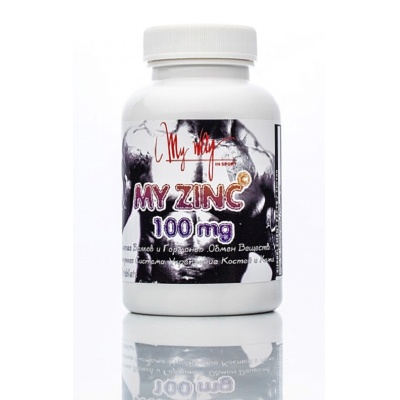 Витамины MY WAY ZINC 100 mg 100 таблеток