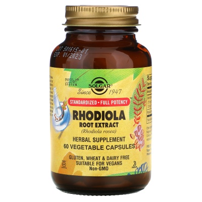  Solgar SFP Rhodiola Root Extract   60 