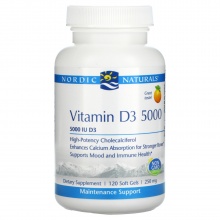  Nordic Naturals D3 5000 IU 120 