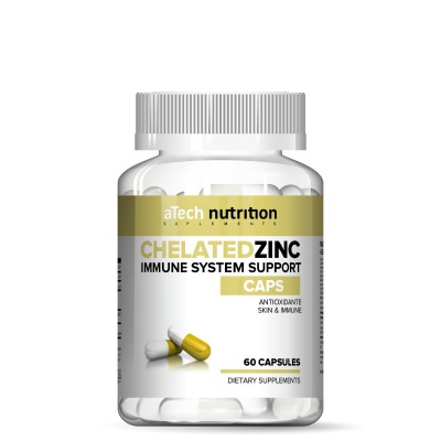  aTech nutrition CHELATED ZINC 60 