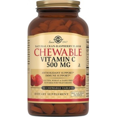  Solgar Vitamin C Chewable 500  90 