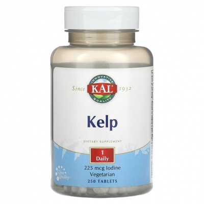 Витамины Innovative Quality KAL Kelp Iodine 225 мкг 250 капсул