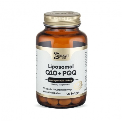 Антиоксидант Debavit Liposomal Q10 + PQQ 90 капсул