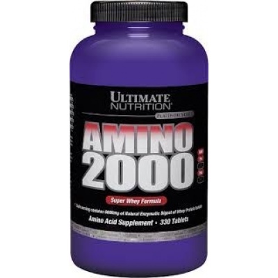 Аминокислота Ultimate Nutrition Super Whey Amino 2000 330 таблеток